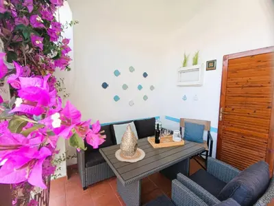 Area soggiorno di Ferienhaus Sole-Mare