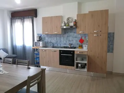 Cucina o angolo cottura di Apartment Golf von Orosei - Irgoli by Interhome