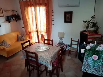 Area soggiorno di Holiday Home Haus Le Rose by Interhome