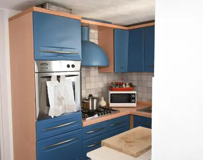 Cucina o angolo cottura di Appartamento sulla spiaggia indipendente