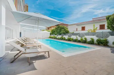 Planimetria di Hotel with swimming pool in Olbia