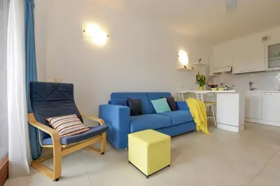 Cucina o angolo cottura di La Casa di Giuliano Salina Bamba San Teodoro