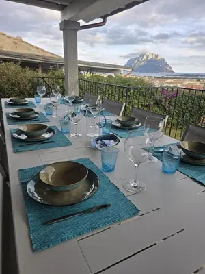 Paesaggio naturale nelle vicinanze della villa