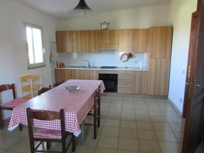 Cucina o angolo cottura di House between wild sea, nature, and authentic villages