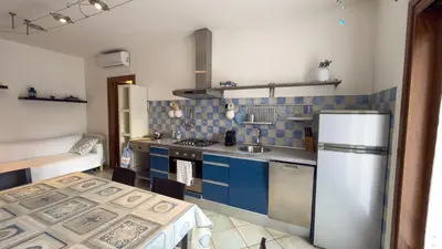 Cucina o angolo cottura di Casa Aurora