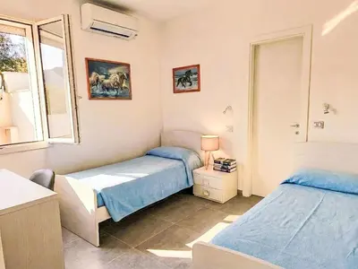 Letto o letti in una camera di Apartment Orvile by Interhome