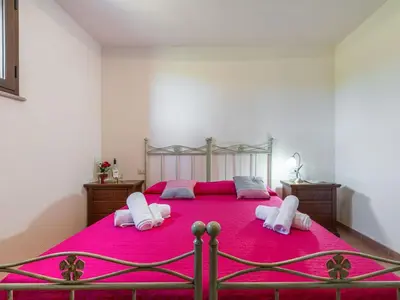 Letto o letti in una camera di Apartment Pompia-4 by Interhome