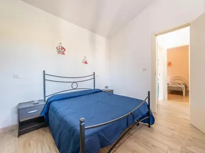 Letto o letti in una camera di Charming detached villa in Capo Comino