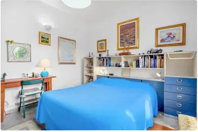 Letto o letti in una camera di Villa Sulas