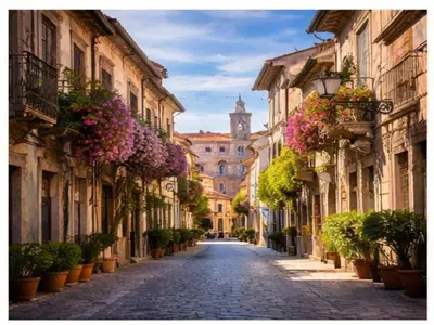 Edificio in cui si trova la villa