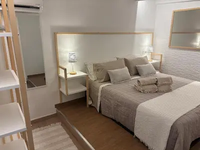 Letto o letti in una camera di Suite Lucrezia