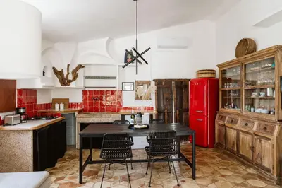 Cucina o angolo cottura di Casa Fuile