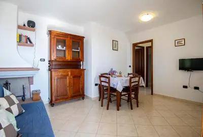TV o dispositivi per l'intrattenimento presso Appartamenti Quercia e Olivo