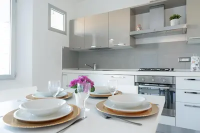 Cucina o angolo cottura di Residence L'Ancora