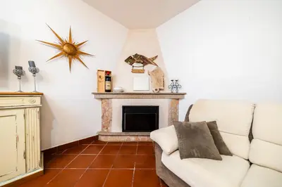 Area soggiorno di Olbia Villa Doriana 2BR 5PX FreePark Jacuzzi
