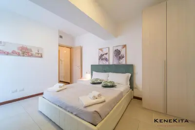 Letto o letti in una camera di Center StyleHouse