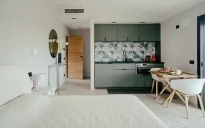 Letto o letti in una camera di villa PAOLA