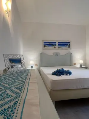 Letto o letti in una camera di Casa Vacanza Lory