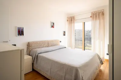 Letto o letti in una camera di Gimber Lofts by Klodge