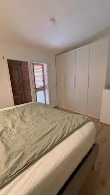 Letto o letti in una camera di Casa Paradiso La Cinta San Teodoro