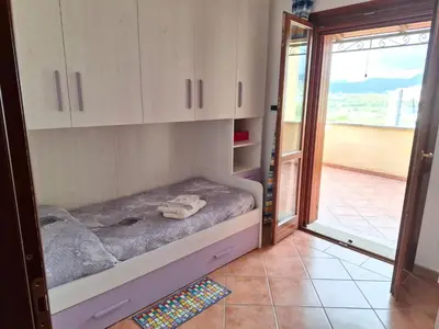 Letto o letti in una camera di Lubiana