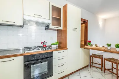 Cucina o angolo cottura di Tavolara Sea View Apartments
