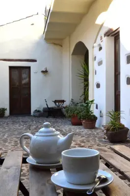 Set per la preparazione di tè e caffè presso Antico Borgo
