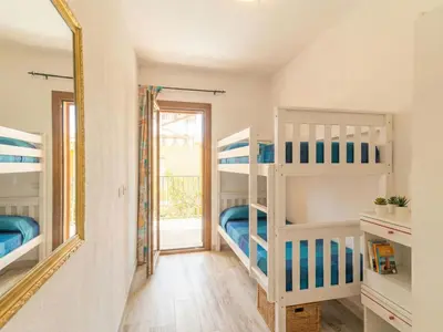 Letto o letti in una camera di Apartment Bellina by Interhome
