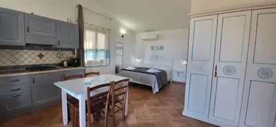 Cucina o angolo cottura di Agriturismo Su Barcu