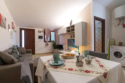 Area soggiorno di Sebastian House