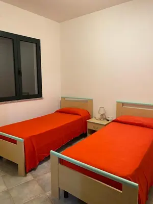 Letto o letti in una camera di Appartamenti Saverio