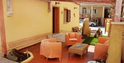 Area soggiorno di Hotel Patti