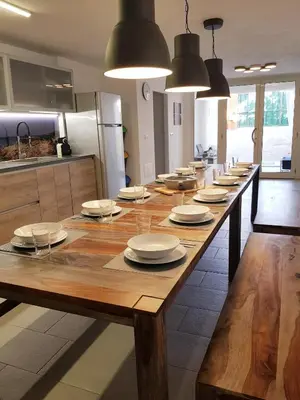 Cucina o angolo cottura di Casa del Sole Irgoli - BIKERS HOME