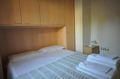 Letto o letti in una camera di Villette Via Carbonia
