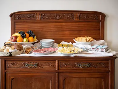 Cibo presso il bed & breakfast o nelle vicinanze
