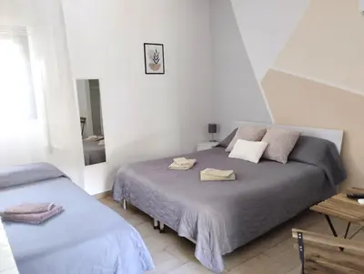 Letto o letti in una camera di B&B Littu