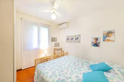 Letto o letti in una camera di Villa Romantica