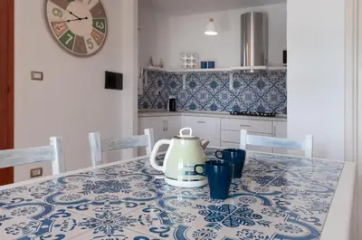Set per la preparazione di tè e caffè presso Villa Rosa