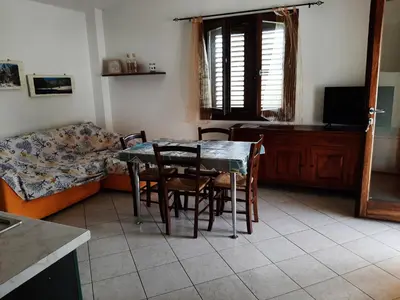 Area soggiorno di Appartamenti I Mandorli