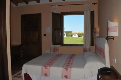 Letto o letti in una camera di Santa Maria Resort Spa & Wellness