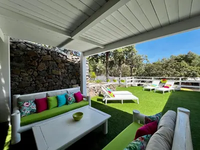 Area soggiorno di PALMASERA CHARMING - Rooms & Suites