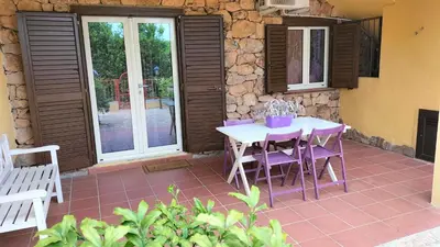 Patio o area all'aperto di BUDONI MARE, Parcheggio e WIFI gratis
