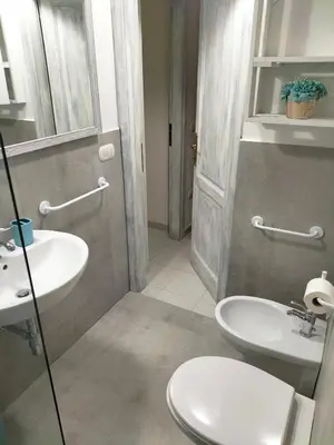 Bagno di BUDONI MARE, Parcheggio e WIFI gratis
