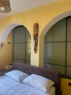 Letto o letti in una camera di Villa Pontes
