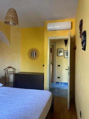Letto o letti in una camera di Villa Pontes