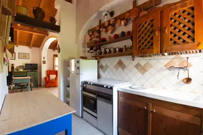 Cucina o angolo cottura di Villa L'Oliveto