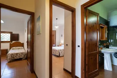 Letto o letti in una camera di Appartamenti Spiaggia Bianca