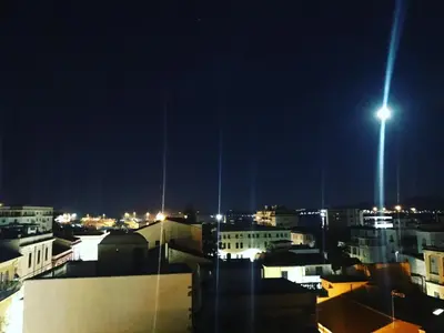 Vista generica su Olbia o vista sulla città dall'interno dell'hotel