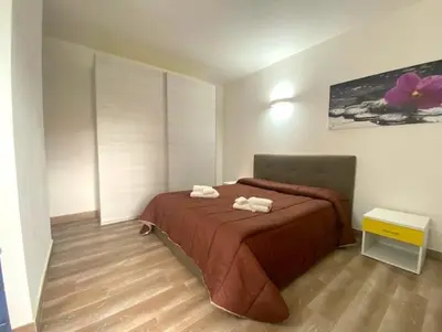 Letto o letti in una camera di La Coccinella al mare