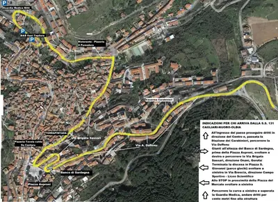 Planimetria di B&B Oasi Tepilora